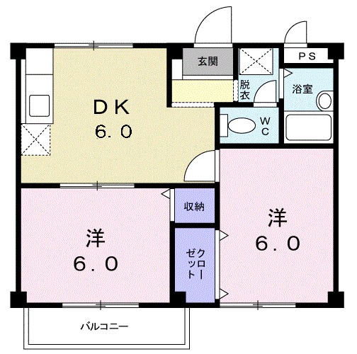 ダイニ豊岡 間取り図