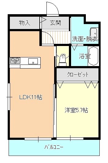 サンプランタン 間取り図