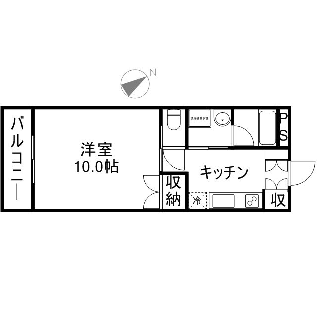 オーガスタKⅢ 間取り図