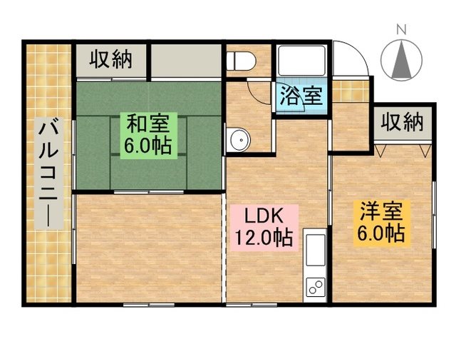 第三佐鳴台サニーハイツ 間取り図