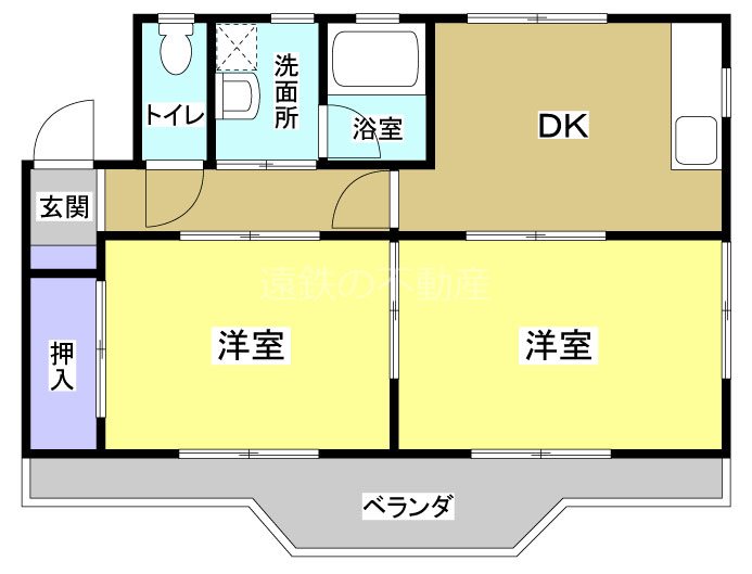 タートルハイム 間取り図