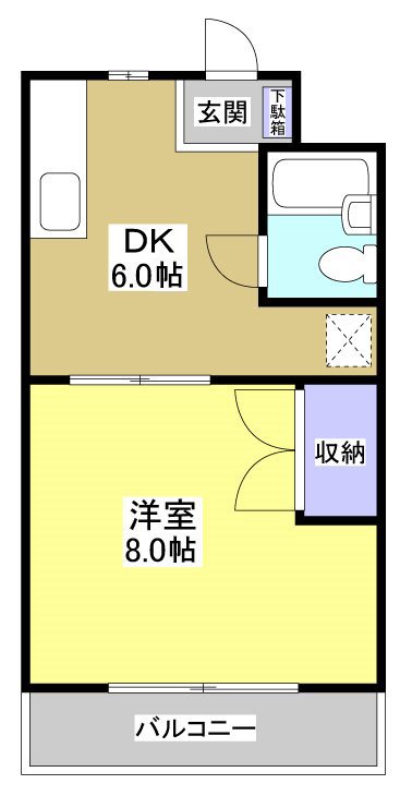 エルブランデント 間取り図
