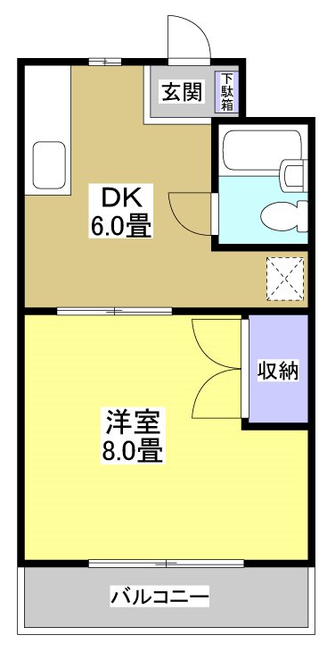 エルブランデント 間取り図