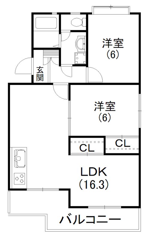 エルセリート神宮 間取り図