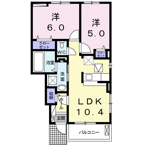 ビサイド・リヴァー 間取り図