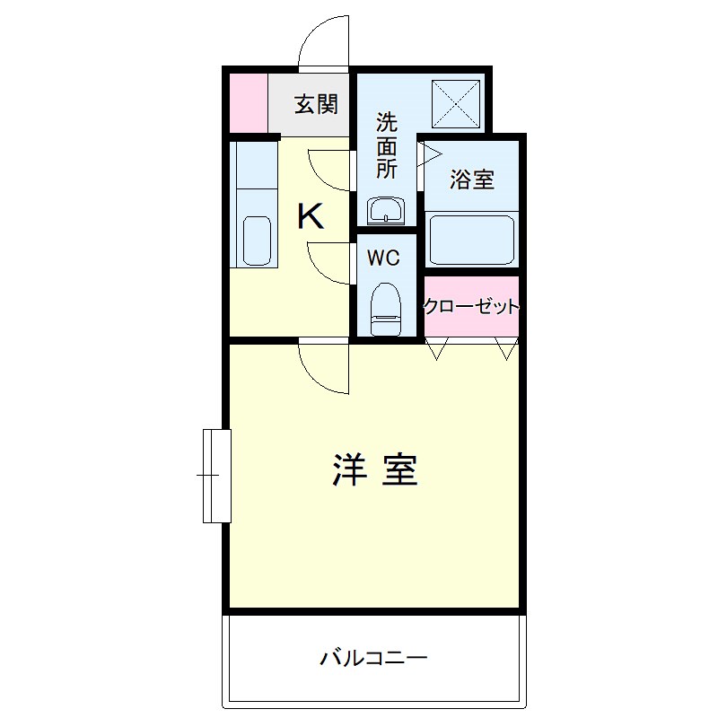 ポジションⅠ 間取り図