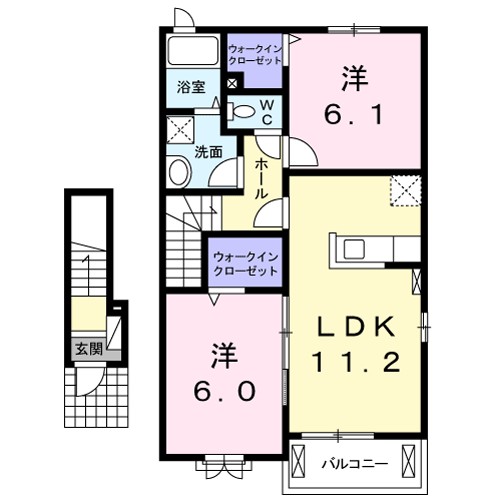 カーサビオラ 間取り図