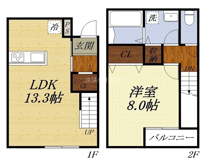 AVANTI (アバンティ) 間取り