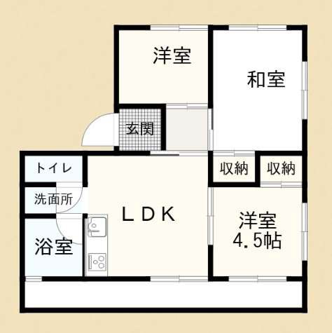 パラシオン萩丘 間取り図