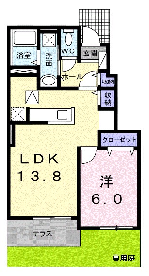 フォルトゥーナⅡ 間取り図