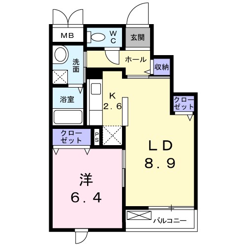 アクシア 間取り図