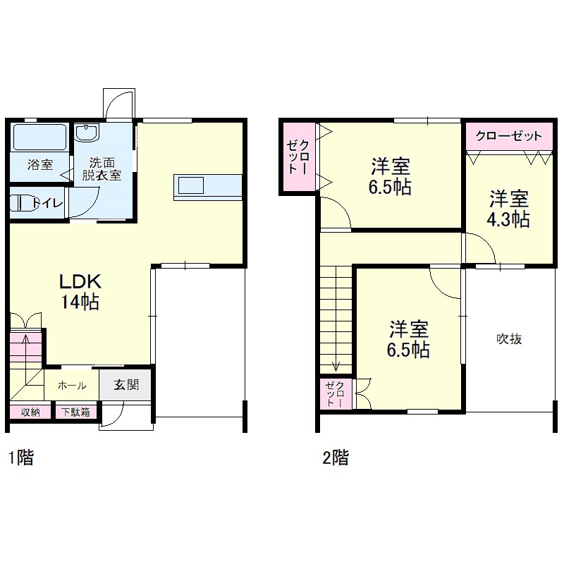 セレスティア 間取り図