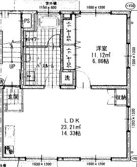 葵ハウス 間取り図