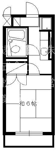 北ハイツ 間取り図