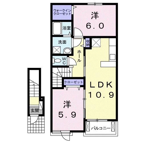 アルバ　プリート 間取り図