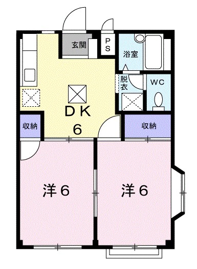 スマイルジョイ 間取り図