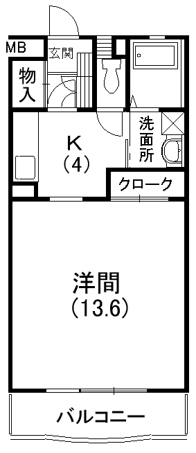 ディアコート 間取り図