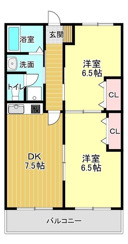 ドン・シェール 間取り図