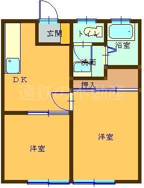 ウイングAsana 間取り図