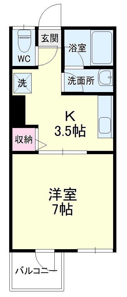 半田ビレッジ１０号棟 間取り図