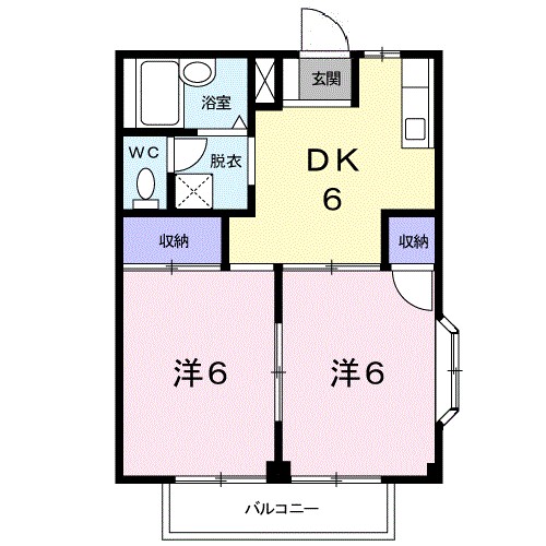 シティハイツ今之浦Ｃ 間取り図