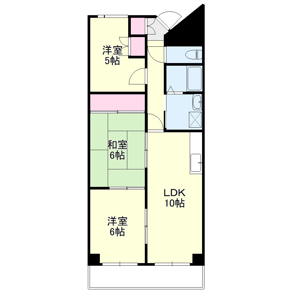 シティプレイス 間取り図