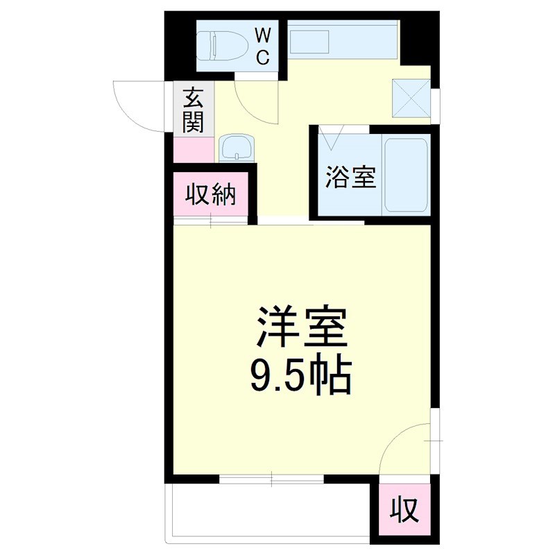 アベニュー山下 間取り図