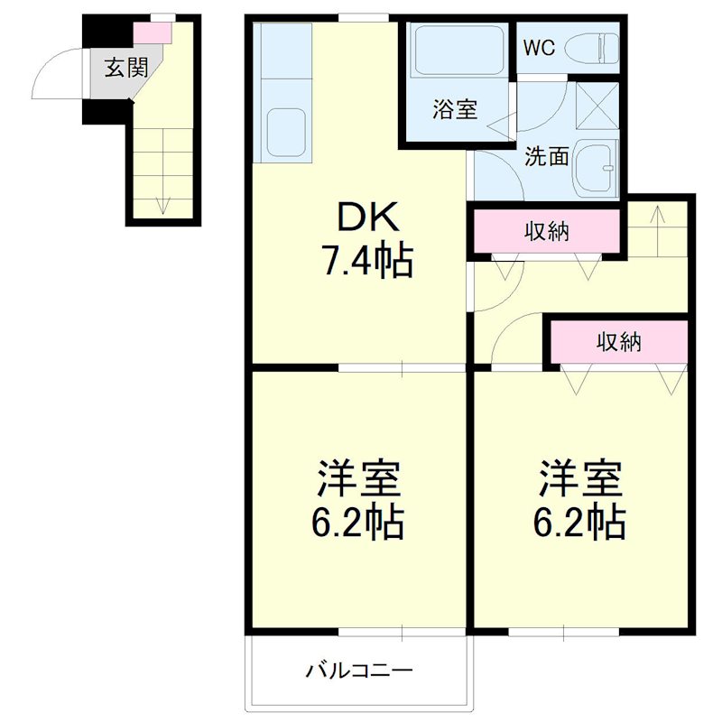 Liberty　House（リバティハウス） 間取り図