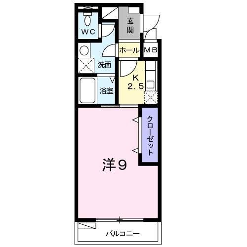 ロワール 間取り図