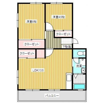 マンションサングリーン 間取り図