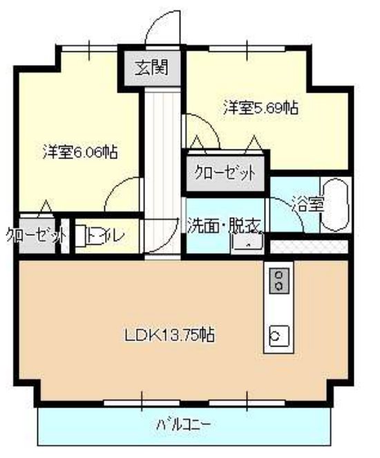 グランプ　GRANP 間取り図