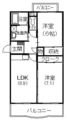 エタージュ 間取り図