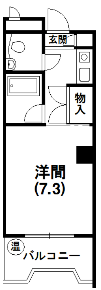 メゾンベルシャンブル 間取り図