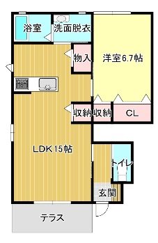 グランジェロ 間取り図