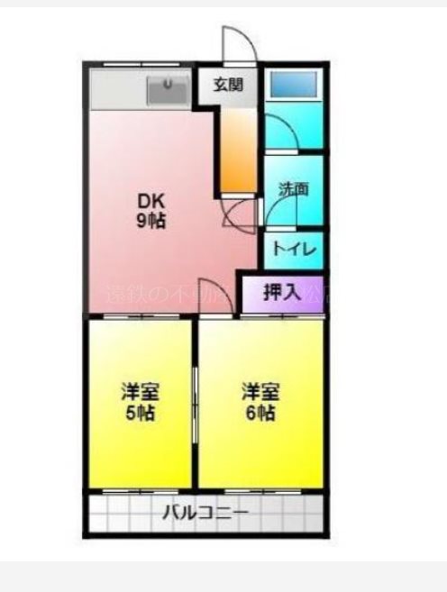 パークハイツ 間取り図