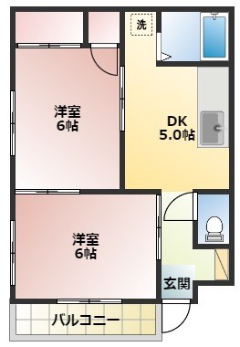 クライスⅡ 間取り図