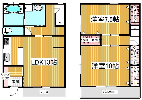 グリーンクリスタル 間取り図