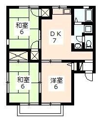 セジュール春葉 間取り図