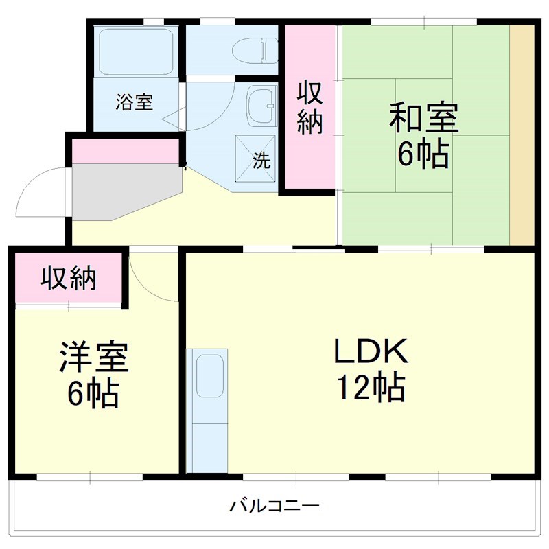 ハイツみのる 間取り図