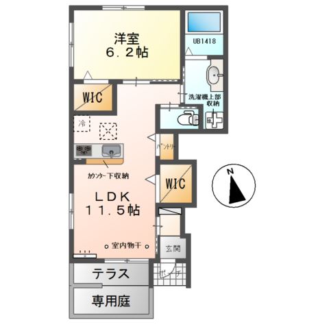 サン・ストーンⅠ 間取り図