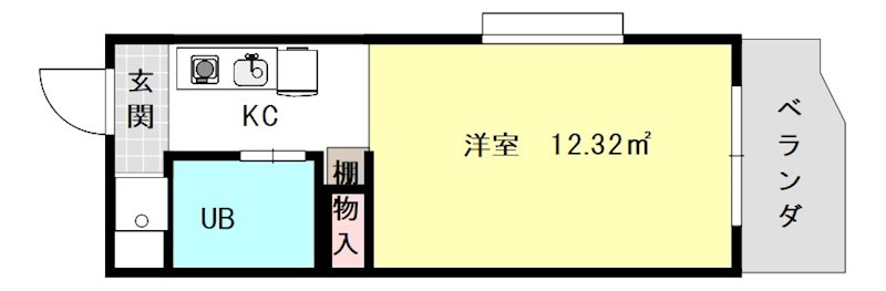 磐田グレイス第３マンション 間取り図