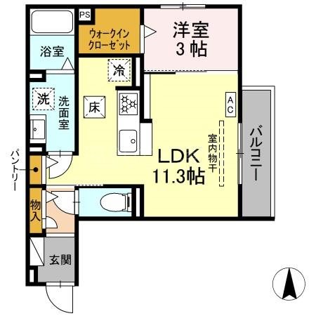 D-Hills　篠ケ瀬 間取り図