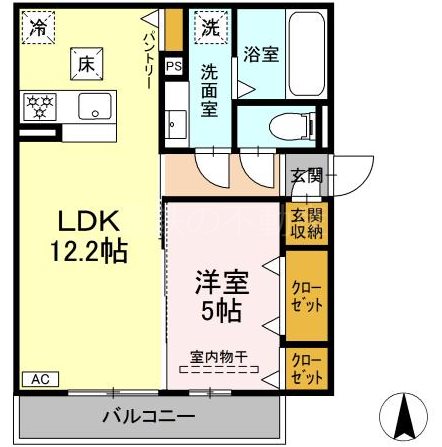 D-Hills　篠ケ瀬 間取り図