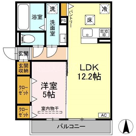 D-Hills　篠ケ瀬 間取り図