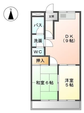 ポートアイランドTⅡ 間取り図