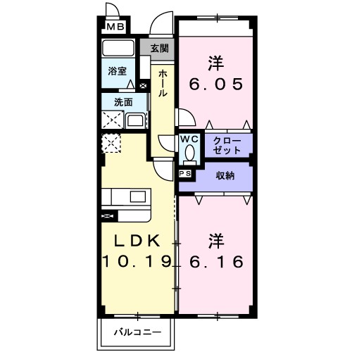 エアリーヒルズ 間取り図