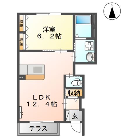 オハナ 間取り図