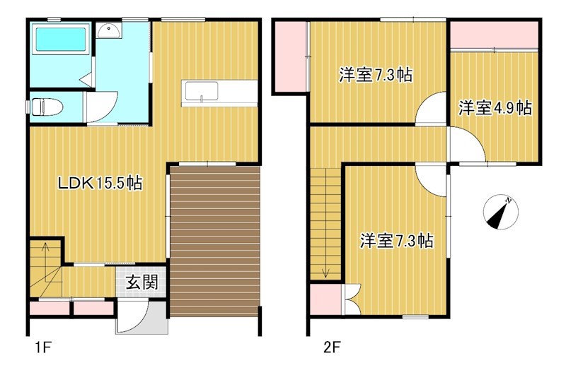 High Hills 間取り図