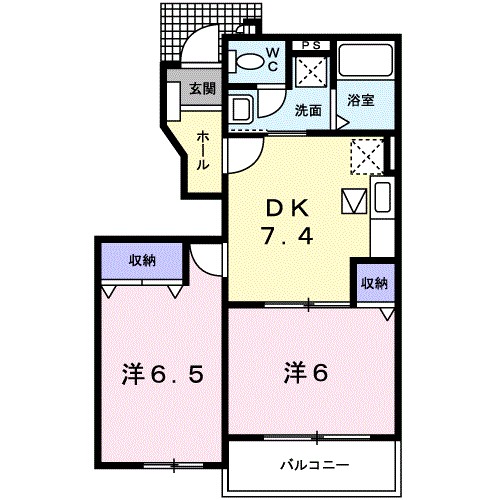 ヴィオラⅢ 間取り図