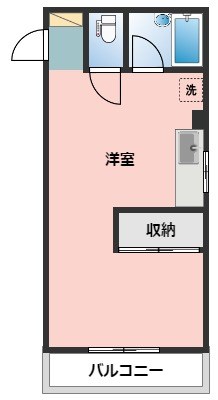 ロイヤルマンション植松 間取り図